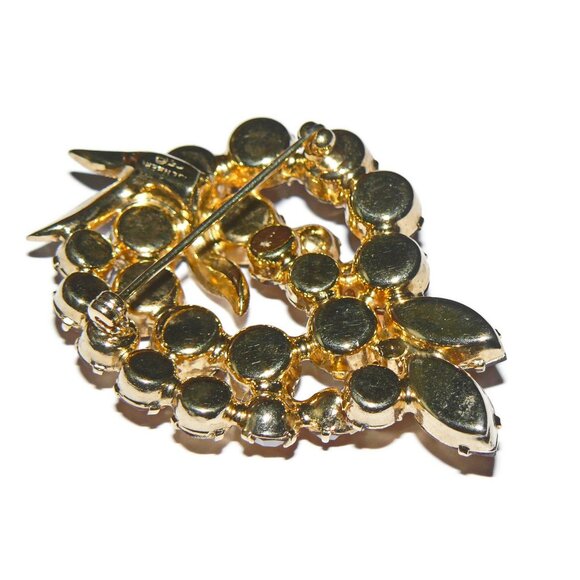 Eisenberg Ice Large Rhinestone Brooch - Picture 4 of 5